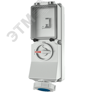 Розетка 32А 3п 6ч 230В DUO IP67