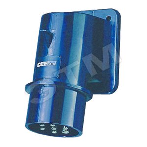 Вилка панельная приборная 32А 6P+E IP44 (751) - Mennekes