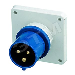 Вилка панел. приб. 32А 2Р+E IP44 817 MENN - Mennekes