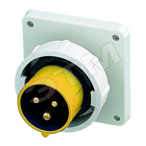 Вилка панел. приб. 16А 2Р+E IP67 825 MENN - Mennekes