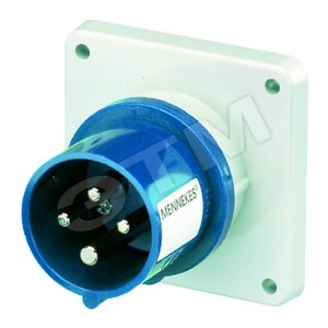Вилка панел. приб. 16А 3Р+E IP44 837 MENN