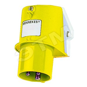 Вилка настен. приб. 16А 2Р+E IP44 843 MENN