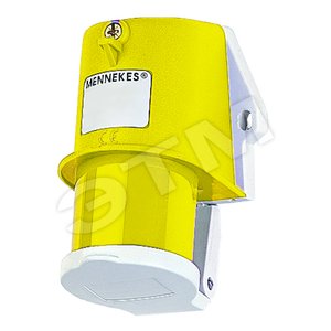 Вилка настен. приб. 16А 2Р+E IP44 846 MENN - Mennekes