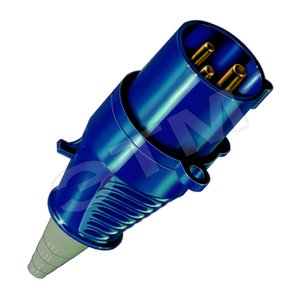 Вилка кабельная 16А 2Р+E IP44