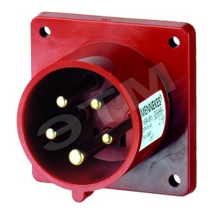 Вилка панел. приб. 16А 3Р+N+E IP44 853 MENN