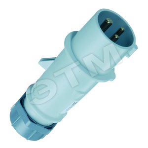 Вилка кабельная 16А 2Р+E IP44 AM-TOP (860) - Mennekes