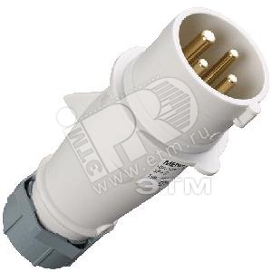 Вилка каб 32А 3Р+E IP44  AM-TOP 863 MENN