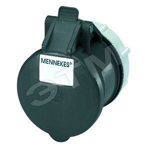 Розетка кабельная 16А 3Р+E IP44 панельная (917) - Mennekes