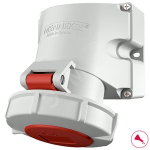 Настенные розетки IP67 32A 5п 6ч 400B (9182) - Mennekes