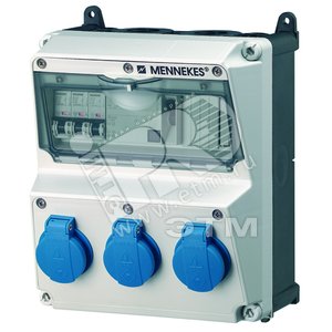 Комбинация розеток АМАХХ 920003R MENNEKES (920003R) - Mennekes