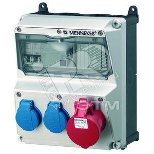 Комбинация розеток АМАХХ 920007R MENNEKES (920007R) - Mennekes