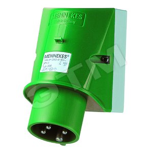 Вилка настен. приб. 16А 3Р+E IP44 921 MENN - Mennekes