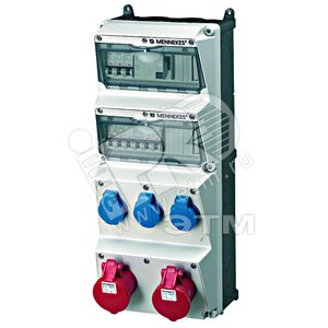 Комбинация розеток АМАХХ 940002R - Mennekes