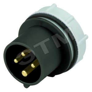Вилка кабельная 32А 3Р+E IP44 приборная RAPIDO - Mennekes