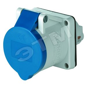 Роз-ка панел. с доп. контактами 16А 2Р+E IP44 946 MENN