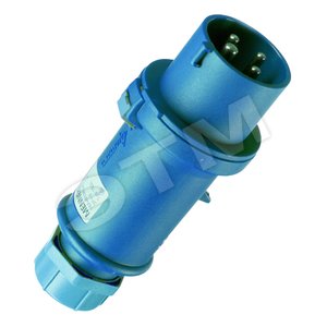 Вилка каб 16А 3Р+E IP44  StarTOP 951 MENN