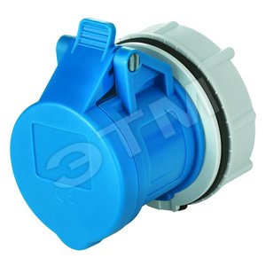 Розетка панельная 16А 2Р+E IP44