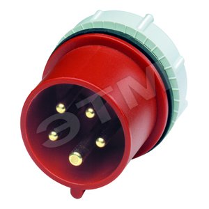 Вилка кабельная 16А 3Р+N+E IP44 приборная RAPIDO (972) - Mennekes