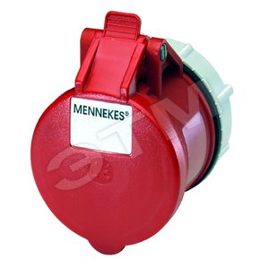 Розетка кабельная 32А 3Р+E IP44 панельная (999) - Mennekes