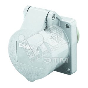 Роз-ка каб 63А 2Р+E  IP44 перен. PowerTOP 3270 MENN