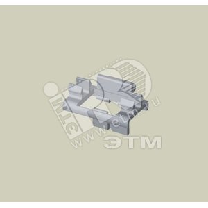 Зажим профиля для маркировки серый RAL7030 ПВХ   (100шт) (40801) - UNEX