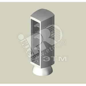 Мини-колонна 4 мех. серый RAL7035 65 ПВХ (50623) - UNEX