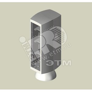 Мини-колонна 8 мех. серый RAL7035 80 ПВХ (50724) - UNEX