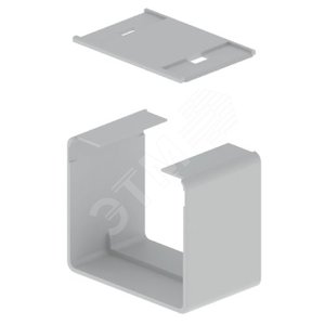 60x75 мм Накладка на стык - U23X Серый RAL7035 - UNEX