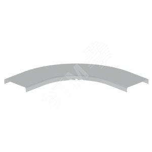 Крышка плоский угол 90? Серый RAL7035 100 U23X - UNEX