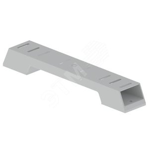 Вертикальная консоль серый RAL7030 600 ПВХ-М1 - UNEX