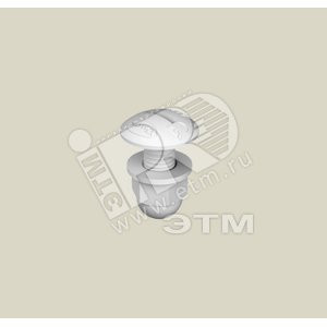 Болт DIN 603 серый RAL7035 M8x22 ПК+АБС   (100шт) - UNEX