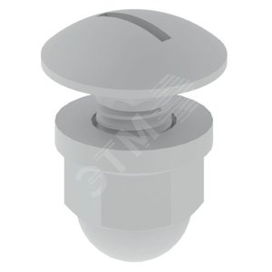 Болт DIN 603 M8x22 ПВХ-М1 серый RAL7030 (1000шт) (66809) - UNEX