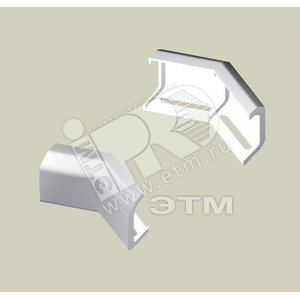 Стыковка углов серый RAL7035 100 ПК+АБС - UNEX