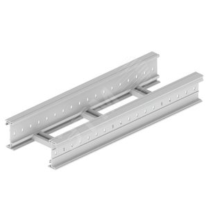 Лоток лестничный U23X, 135х300 мм, серый RAL7035 - UNEX