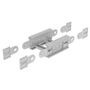 Угол вертикальный регулируемый U23X, 135х300 мм, серый RAL7035 (67332-04) - UNEX