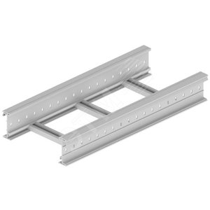 Кабельный канал лестничный серый RAL7035 135x400 U23X (67420-04) - UNEX