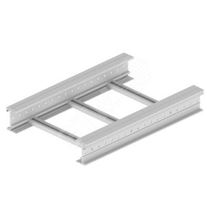 Лоток лестничный U23X, 135х600 мм, серый RAL7035 (67620-04) - UNEX