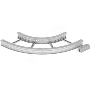 Угол плоский 90 U23X, 135х600 мм, R600, серый RAL7035 - UNEX