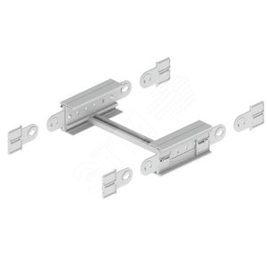 Угол вертикальный регулируемый U23X, 135х600 мм, серый RAL7035 (67632-04) - UNEX