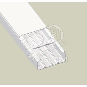 Кабель-канал белый 60x110 ПВx-М1 - UNEX