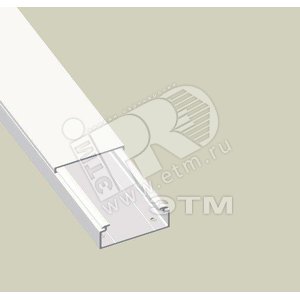 Миниканал без разделителя белый 10x22 ПВx-М1 - UNEX