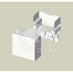 Коробка соединительная и ответвительная белая 85x83 ПВХ - UNEX