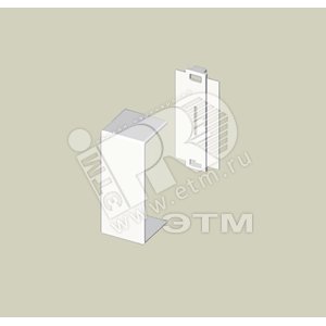 Накладка на стык белоснежно-белый 16x50 ПВХ - UNEX