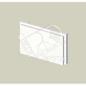 Крышка коробки механизмов белосн. белый 20x30 ПВХ - UNEX