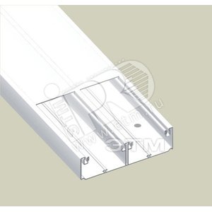 Кабель-канал 2 крышки белый 50x150 ПВx-М1 - UNEX