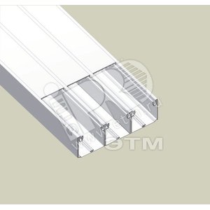 Кабель-канал 3 крышки белый 70x230 ПВx-М1 - UNEX