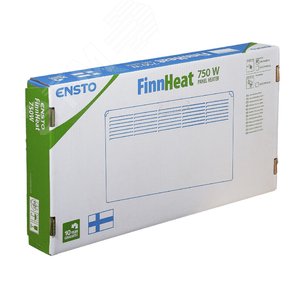 Конвектор  750W электронный термостат IP21 с вилкой 389мм ENSTO (EPHBE07PR) - фото 4