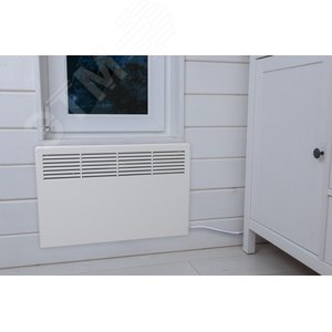 Конвектор 500W с механическим термостатом IP21 389мм (EPHBM05PR) - фото 7