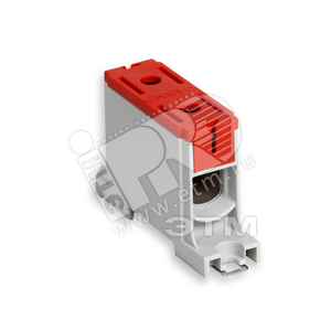 Клемма 1кВ DC 1П красный/серый Al/Cu 16-95мм.кв (KE162.4) - Ensto