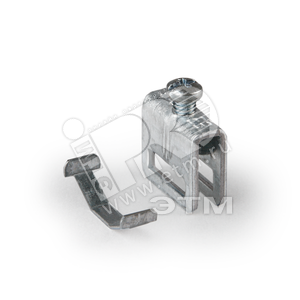Зажим винтовой Cu 1-6мм защита проводов ширина 6 мм (KJ25.1)